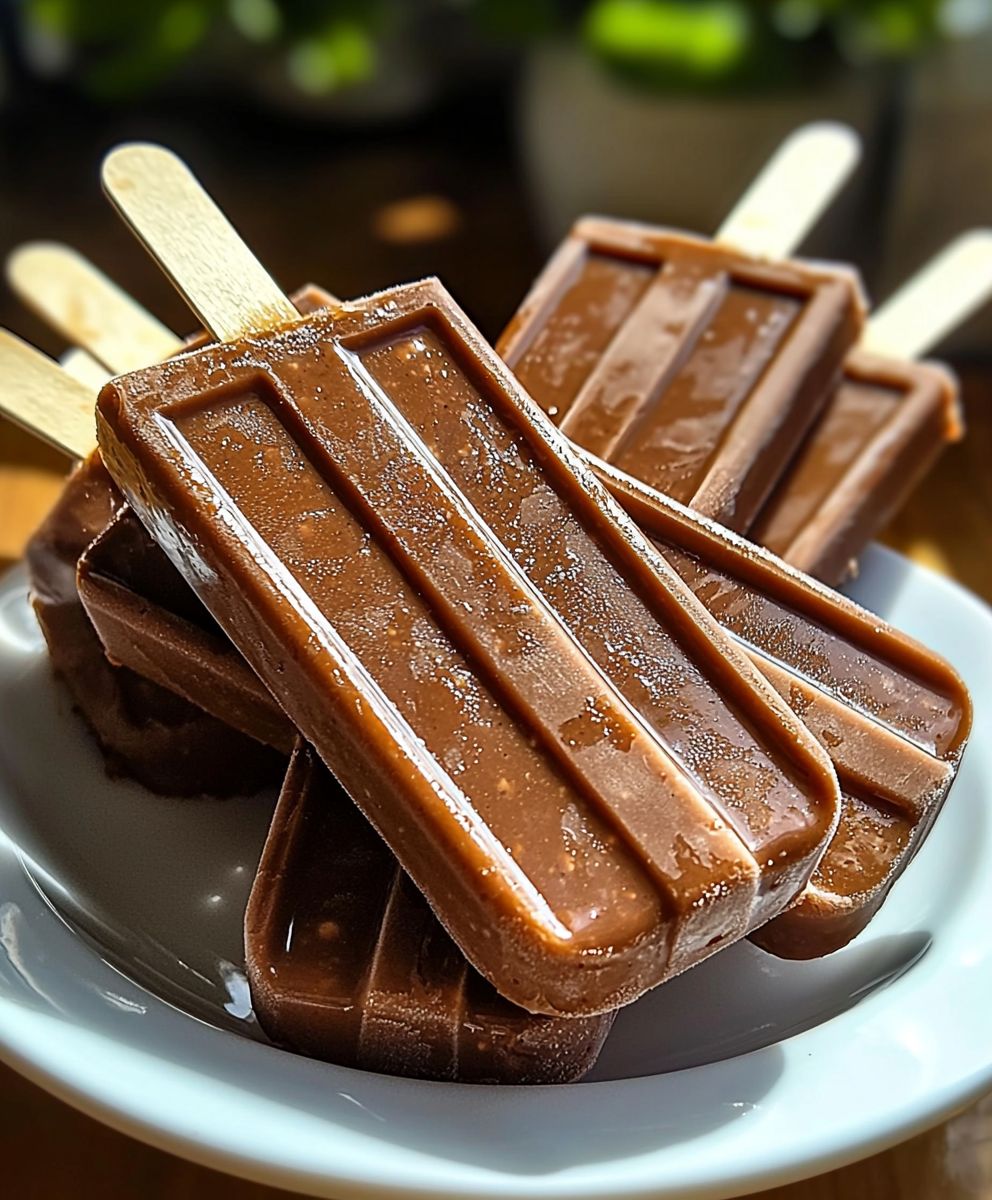 Homemade Fudgesicles