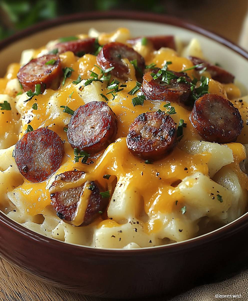 Cheesy Ranch Potatoes Sausage