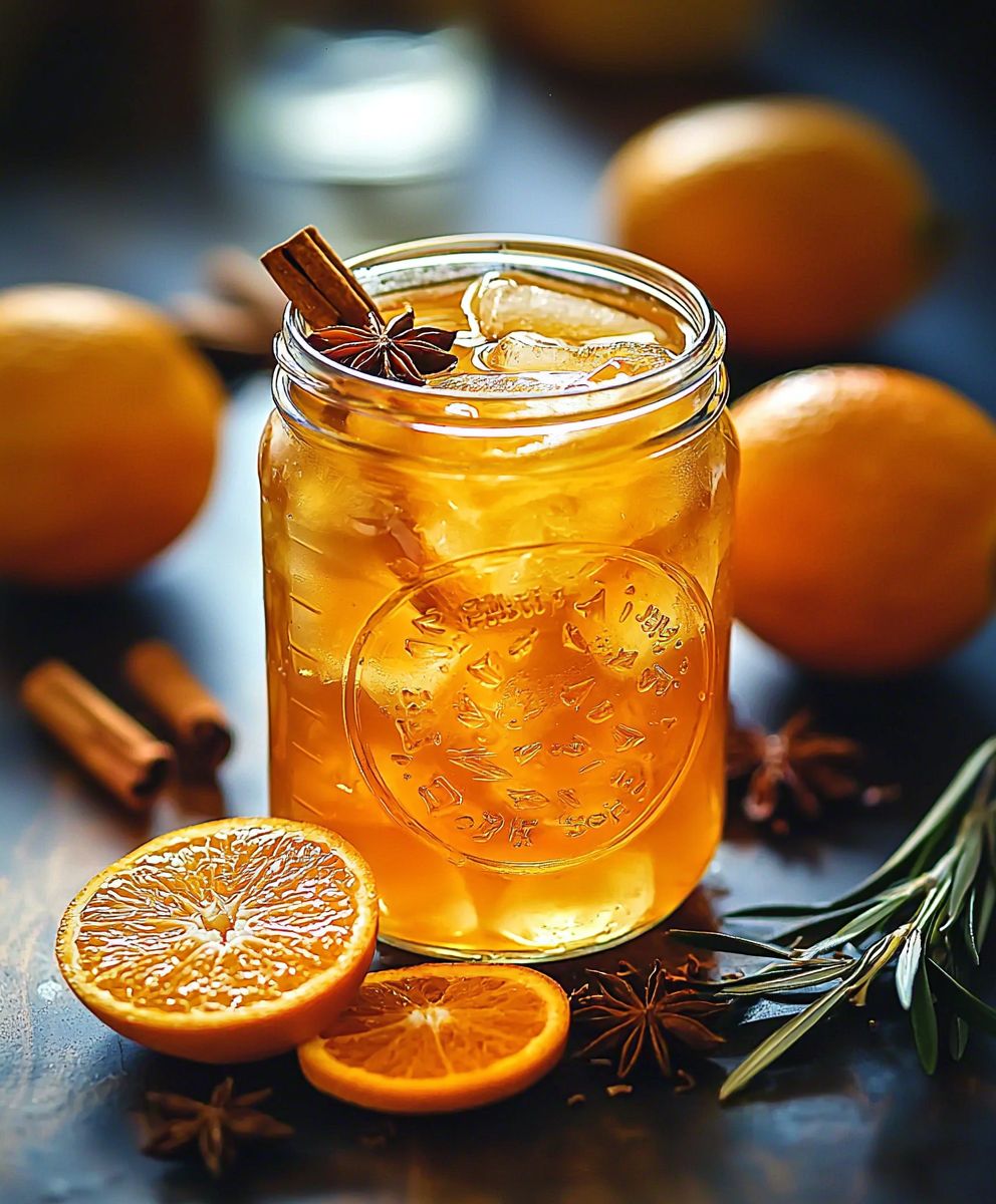 Orange Cinnamon Iced Tea