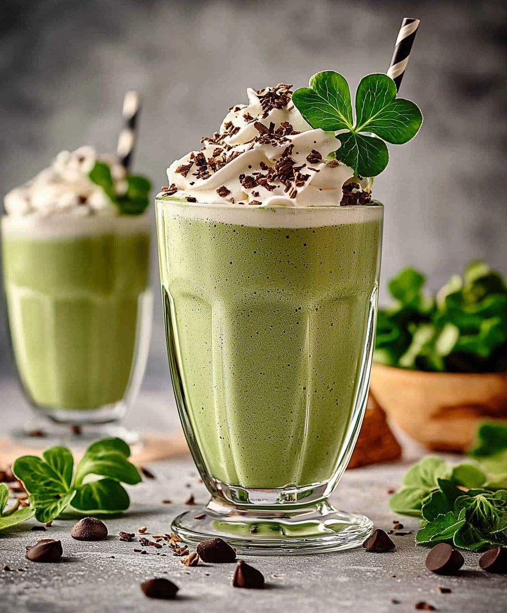 Dairy Free Shamrock Shake