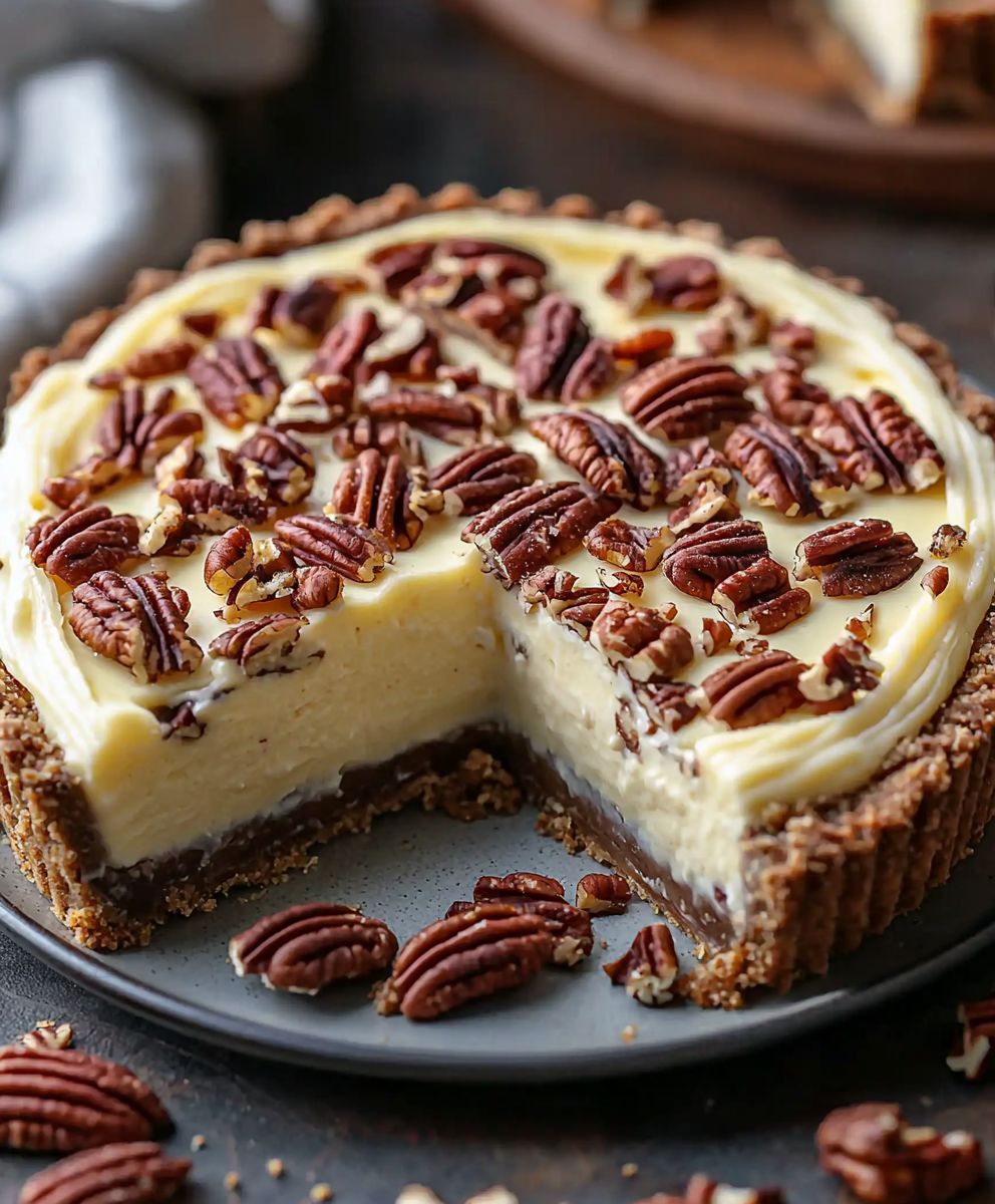 Pecan Cheesecake Pie