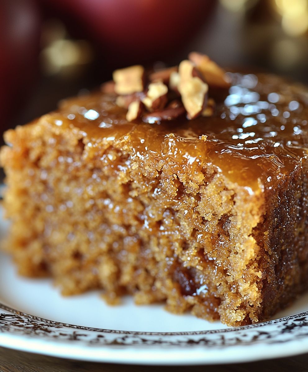 Amish Applesauce Cake