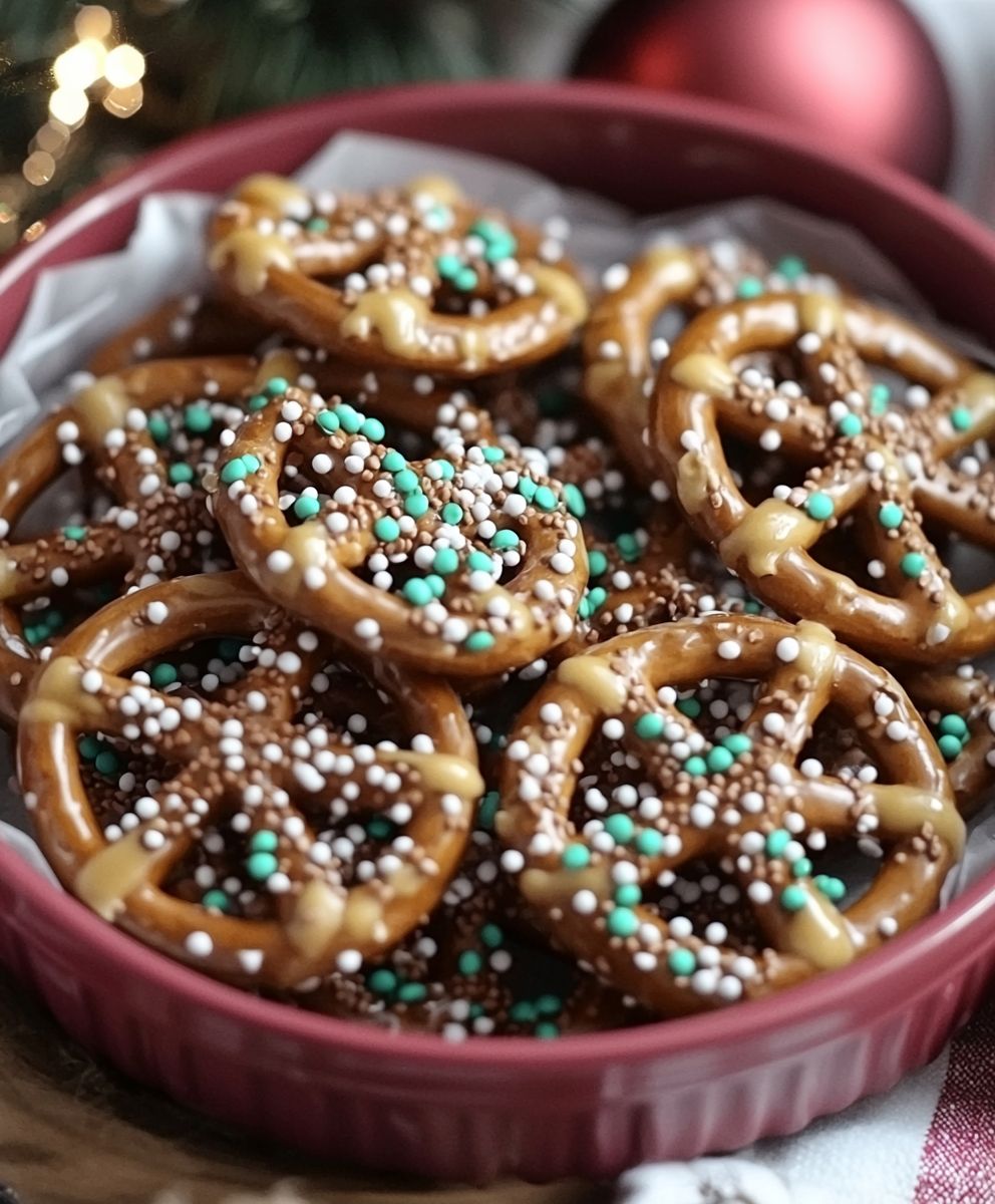 Christmas ROLO Pretzels