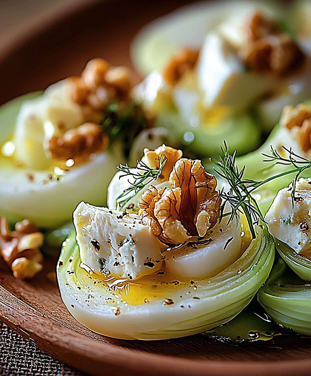 Endive Salad Roquefort Walnuts