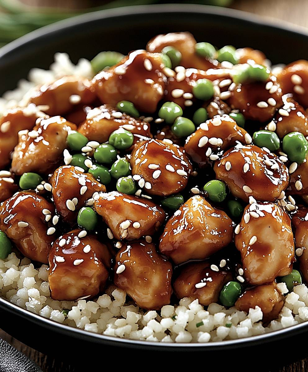 Protein Sesame Chicken