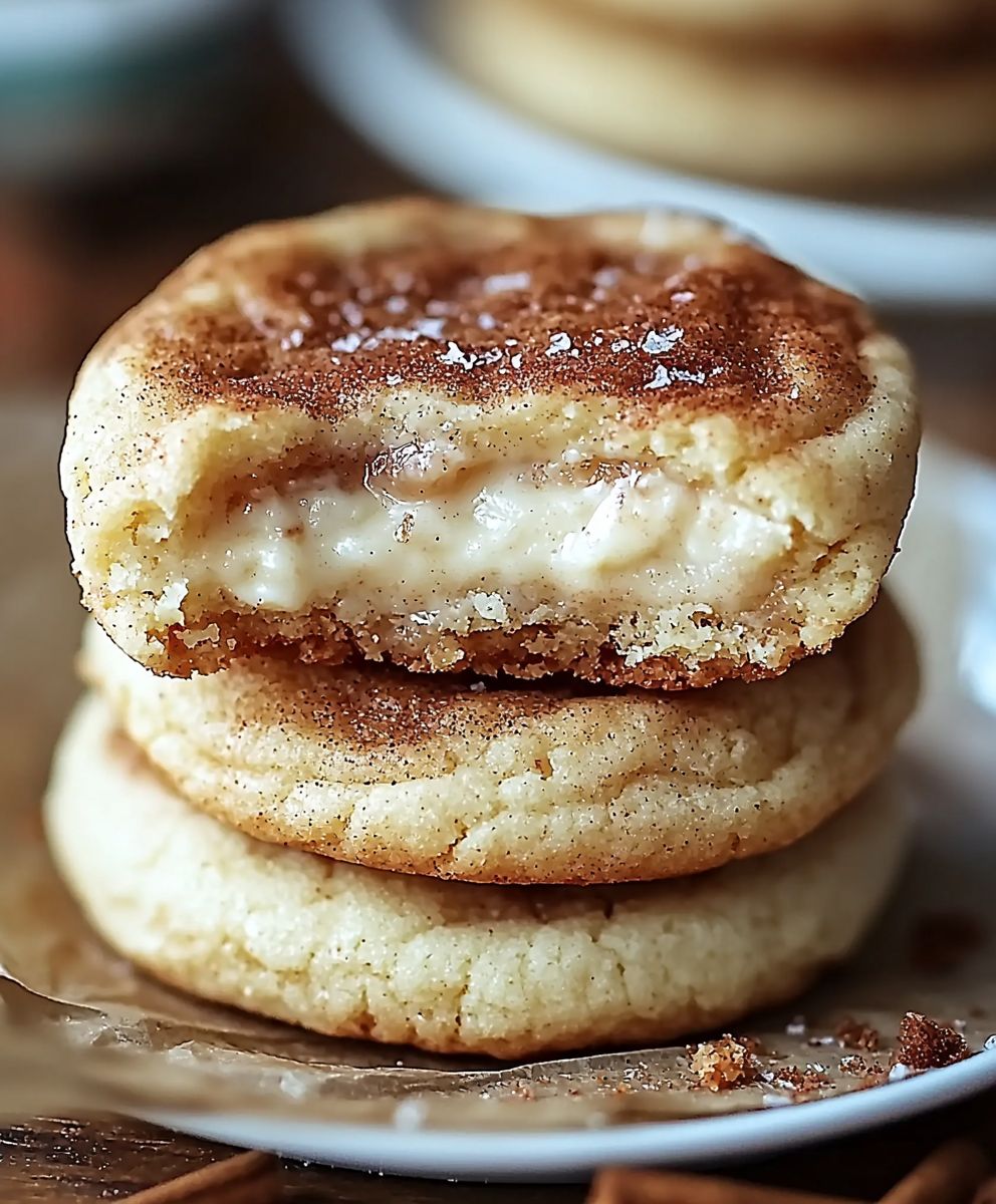 Cinnamon Cheesecake Cookies