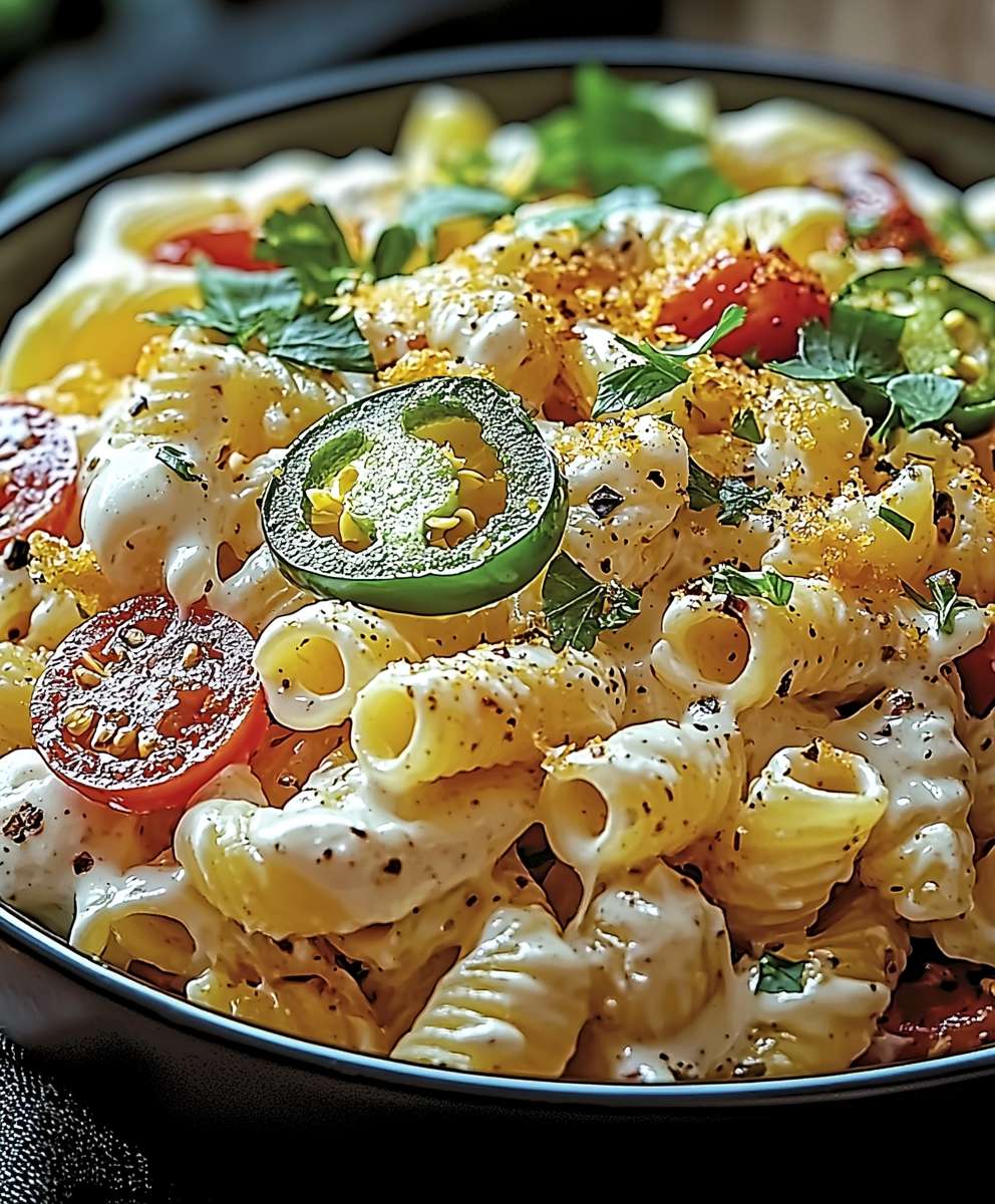 Jalapeno Popper Pasta Salad