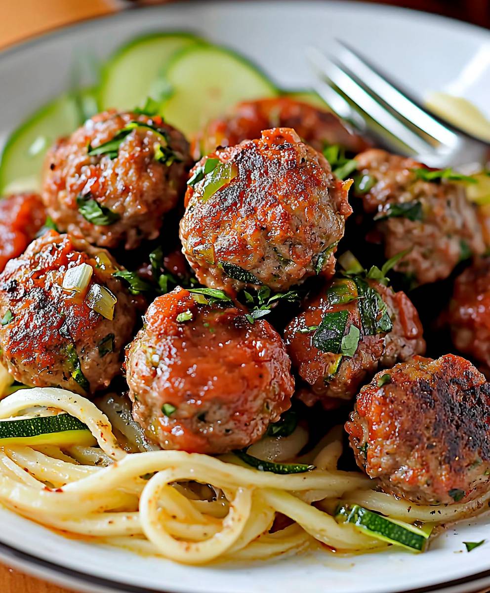 Beef Zucchini Meatballs