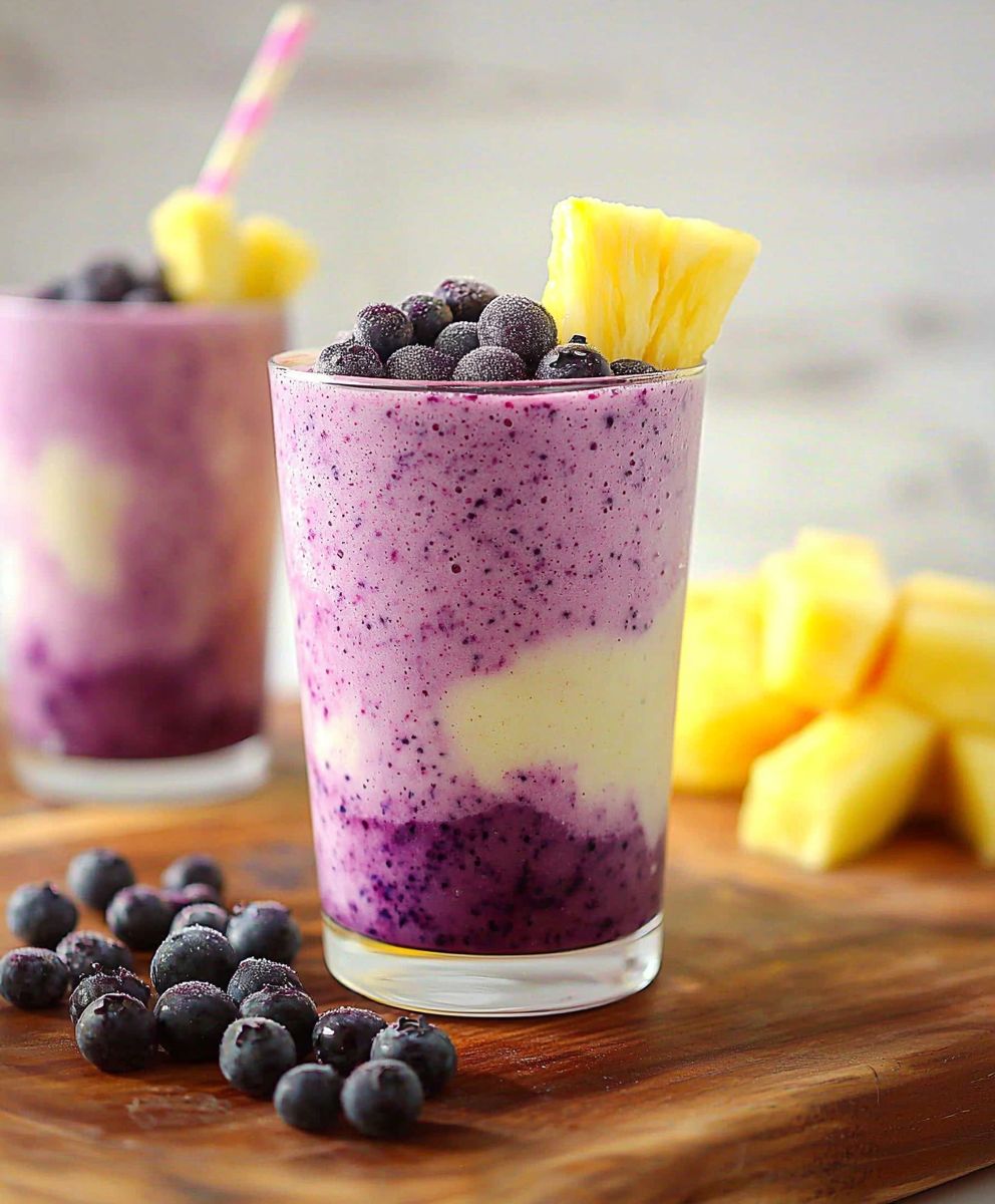 Blueberry Pineapple Smoothie