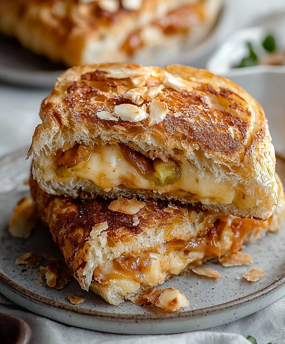 Roasted Jalapeno Popper Grilled Cheese