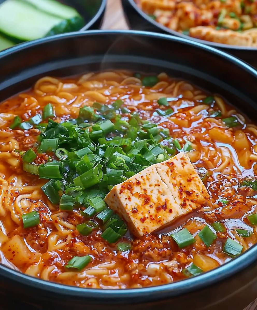 Korean Spicy Tofu Soup