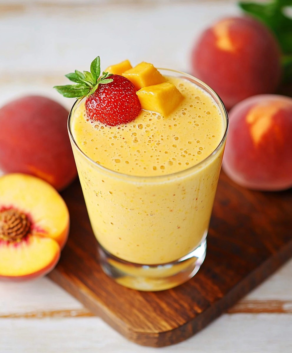 Peach Mango Smoothie