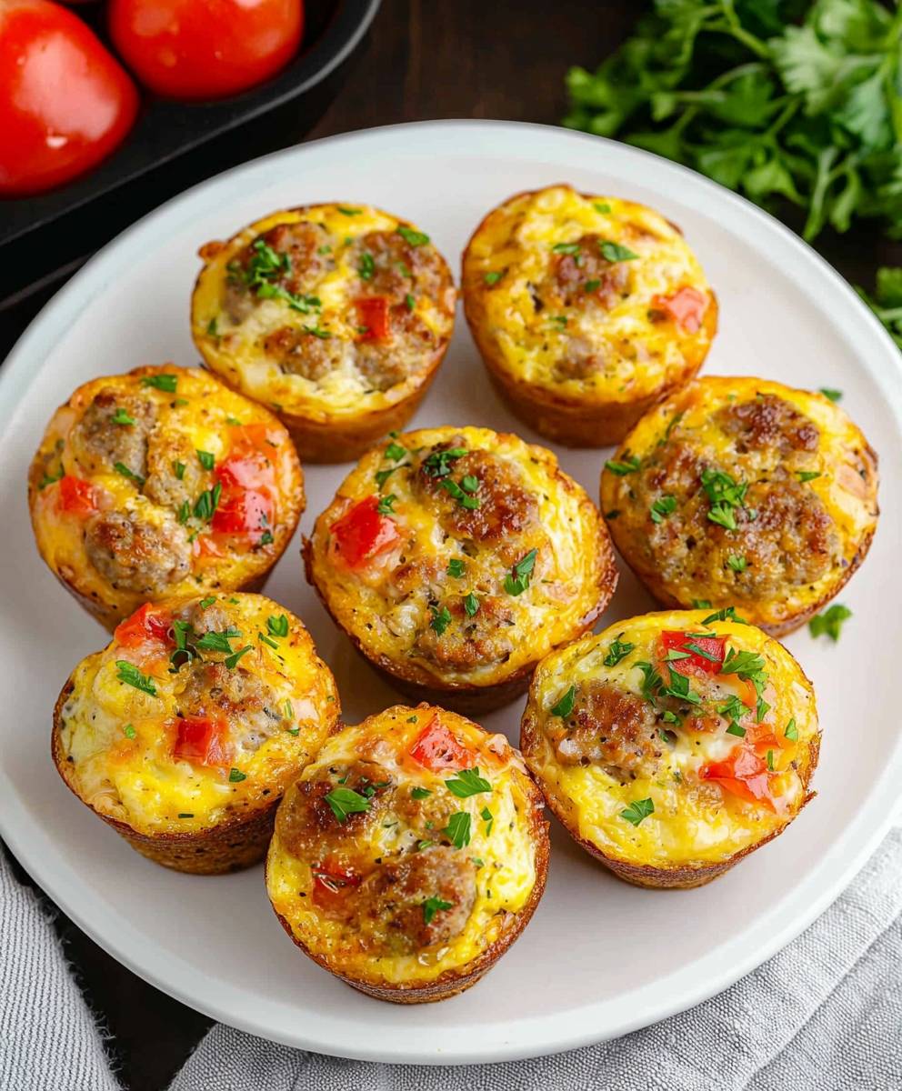 Sausage egg muffins