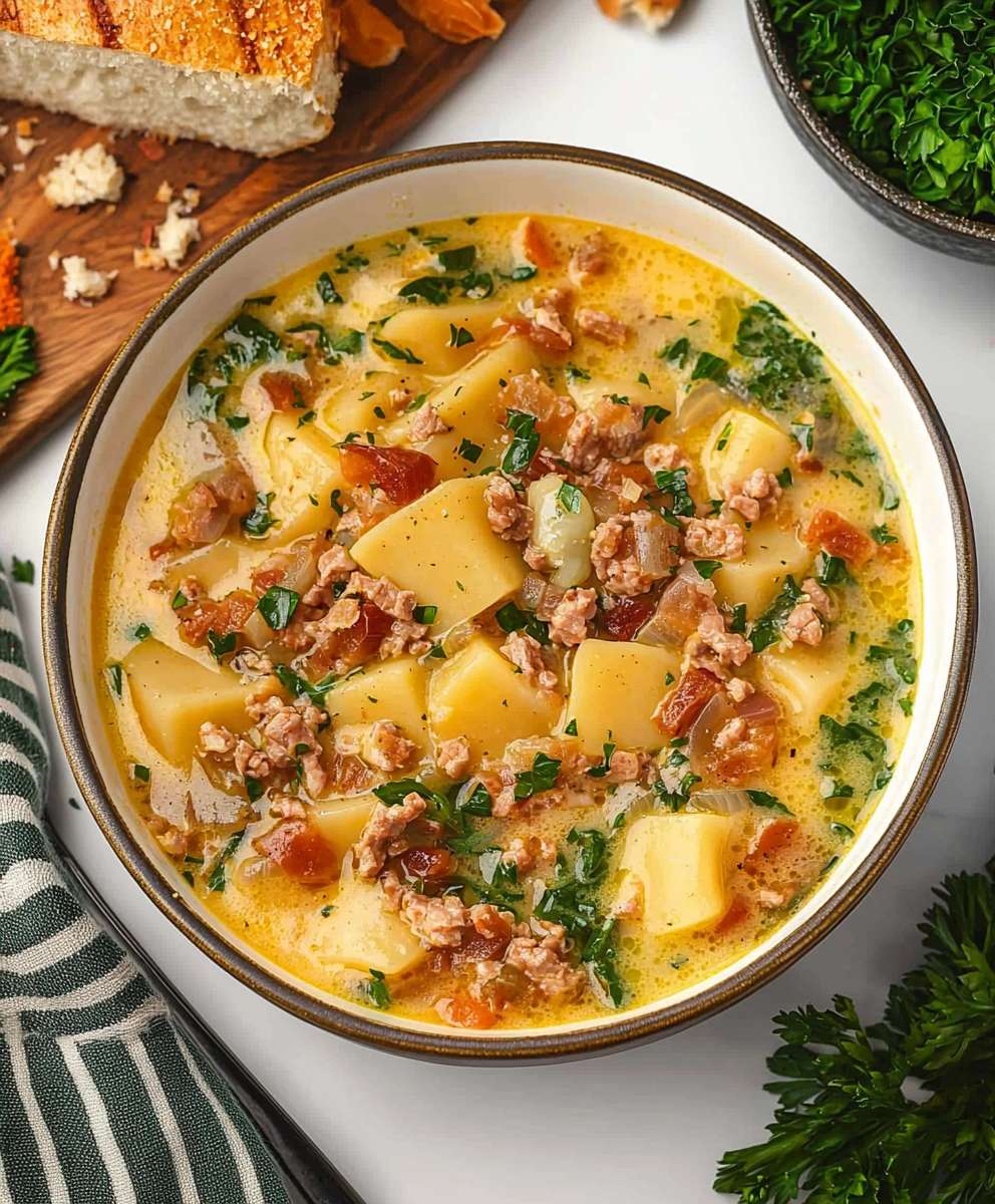Healthy Zuppa Toscana Soup