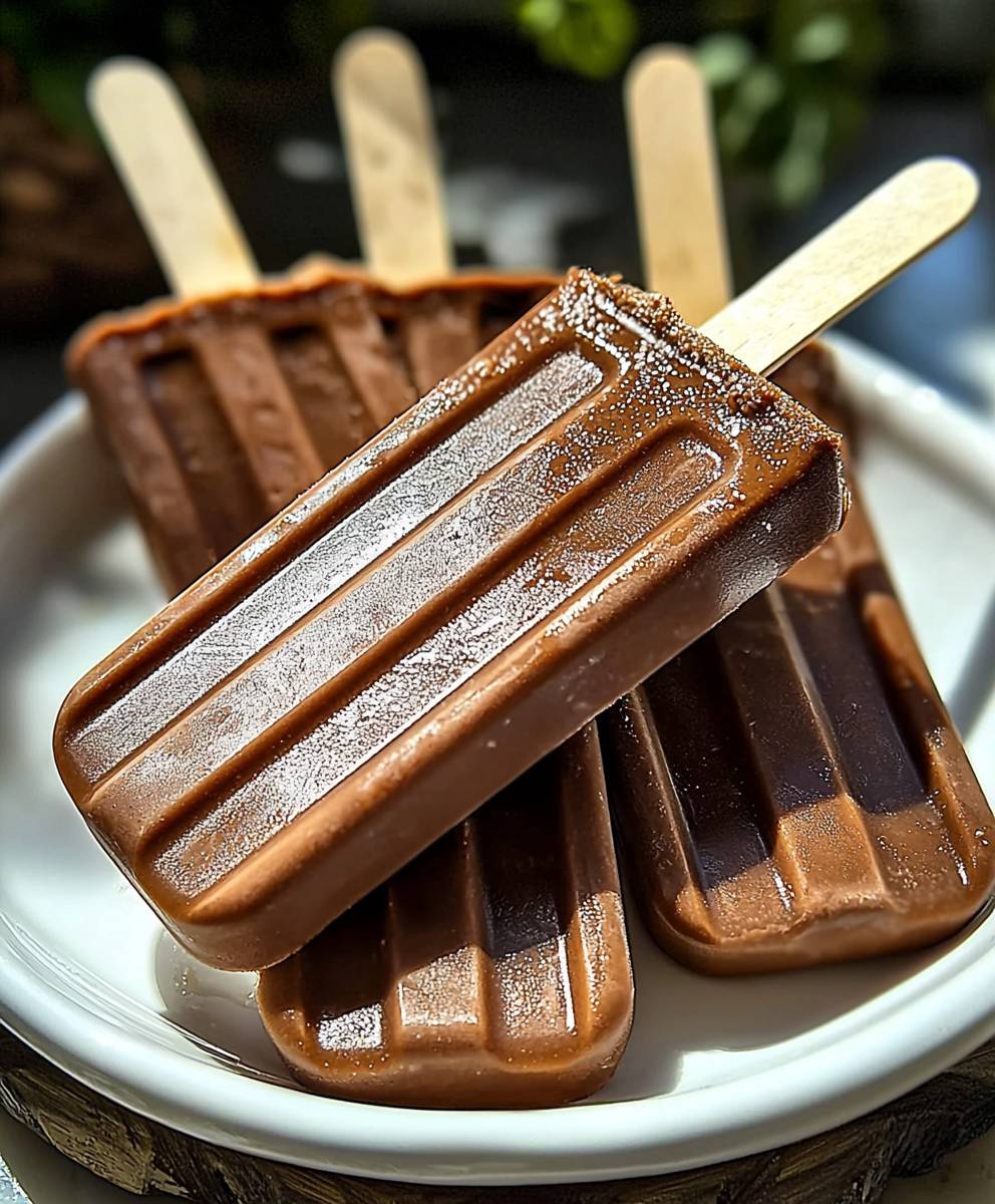 Homemade Fudgesicles