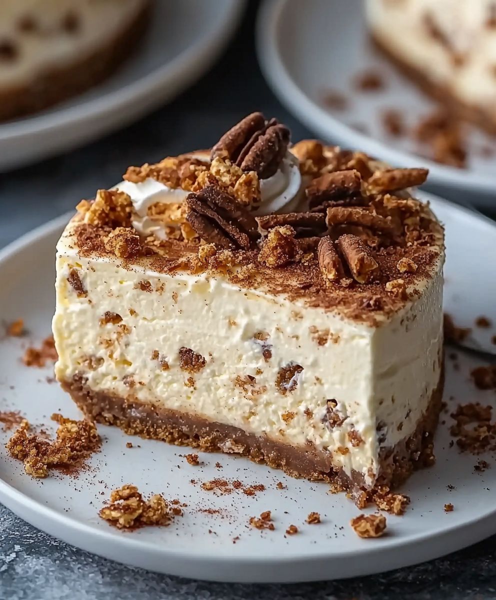 Cinnamon Roll Cheesecake