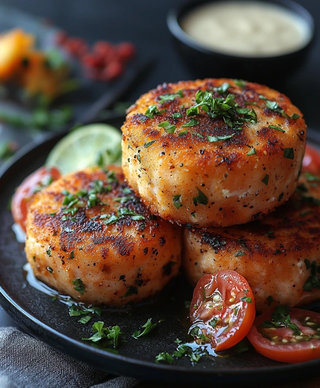 Fresh Salmon Cakes