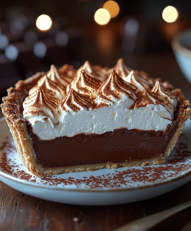 Chocolate Meringue Pie