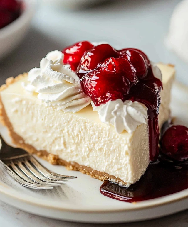 No bake cheesecake dessert