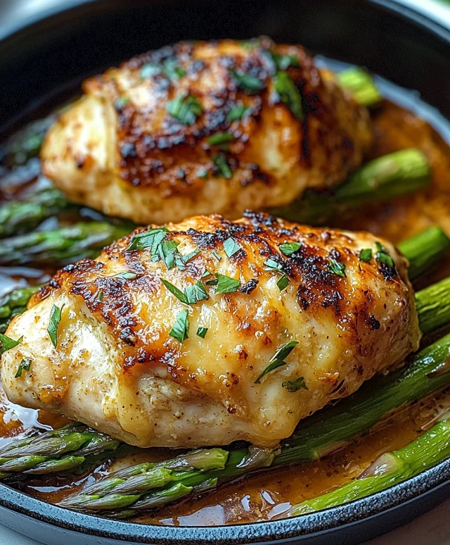 Asparagus Stuffed Chicken