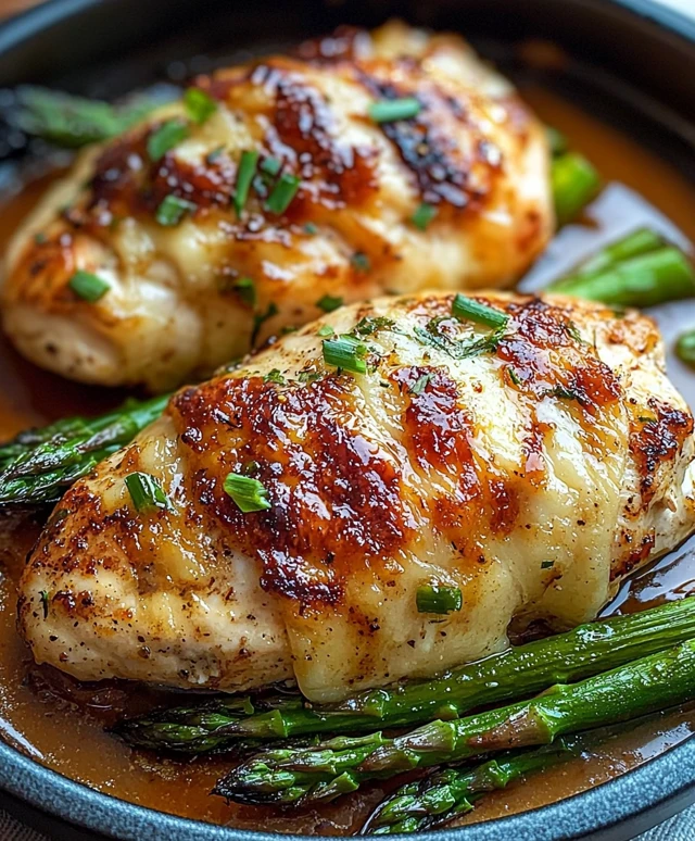 Asparagus Stuffed Chicken