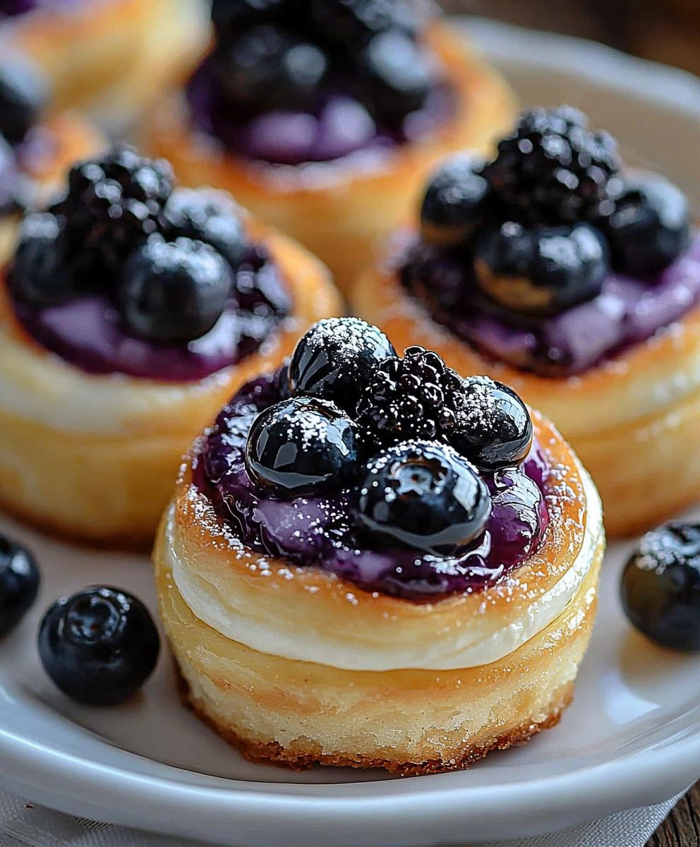 Blueberry Cheesecake Rolls