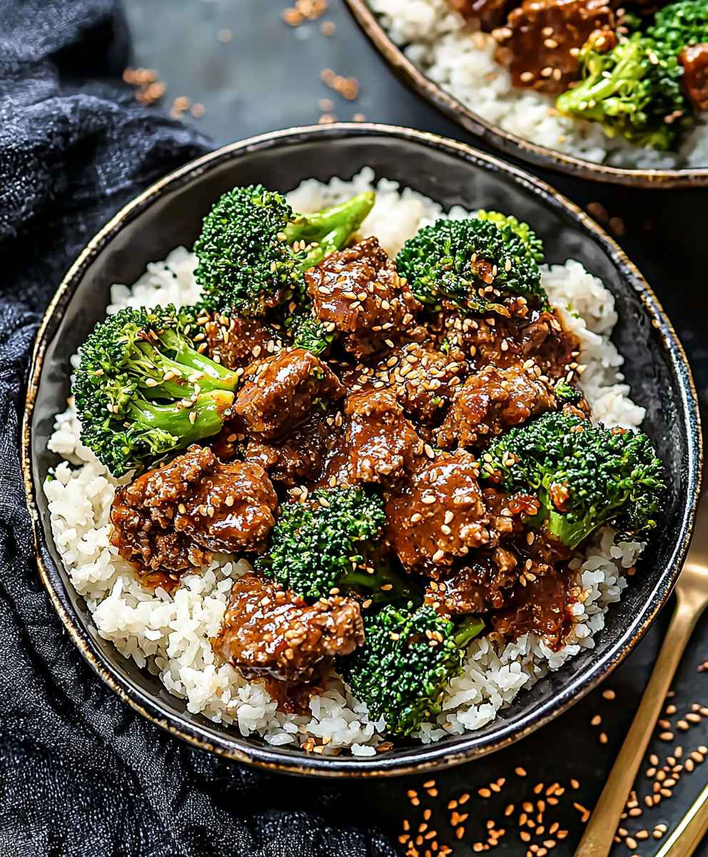 Beef and Broccoli Bowls