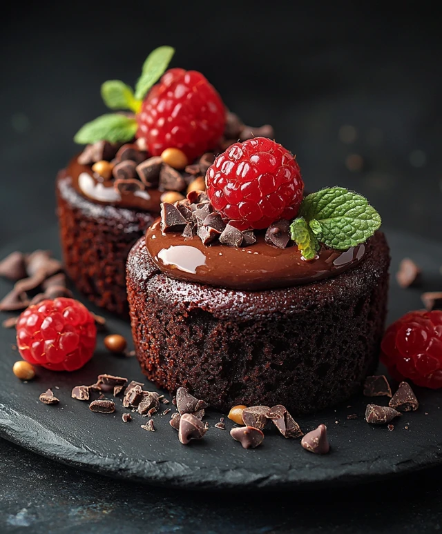 Mini Chocolate Cakes