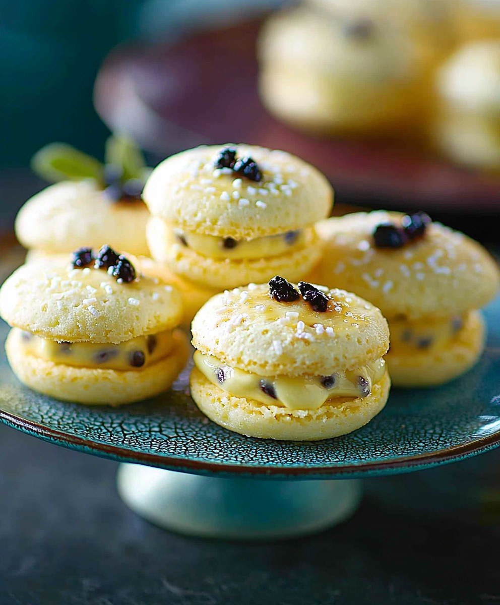 Passionfruit Melting Moments Cookies