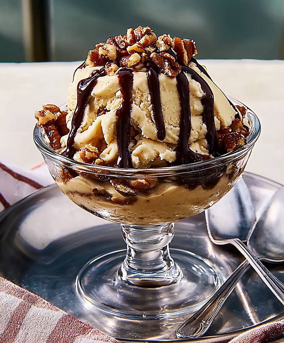 Turtle Sundae Dessert