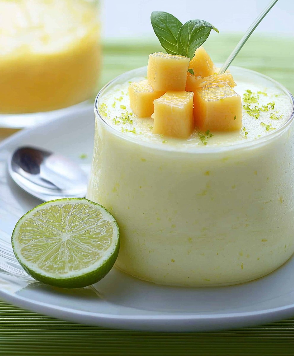 Mango Lime Mousse