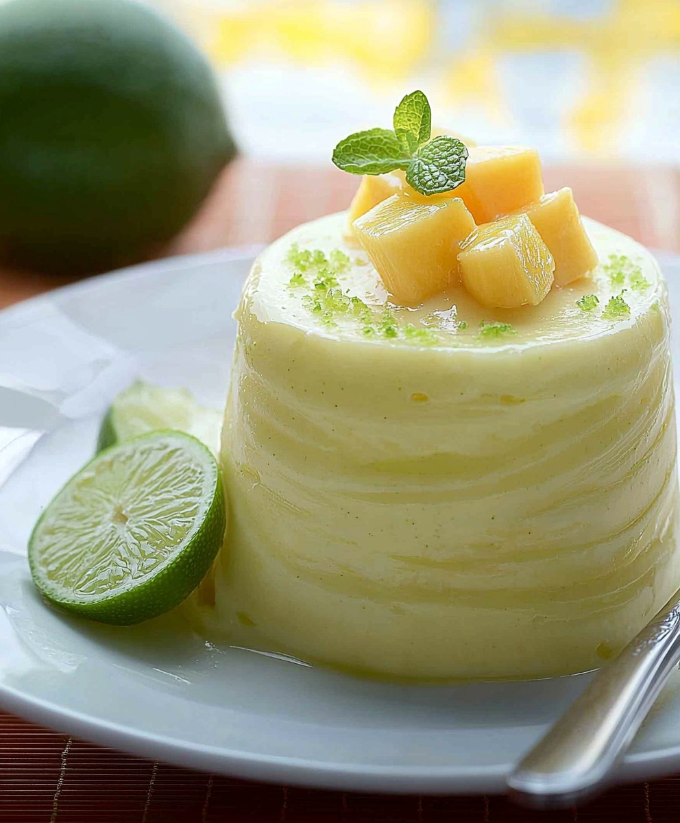 Mango Lime Mousse