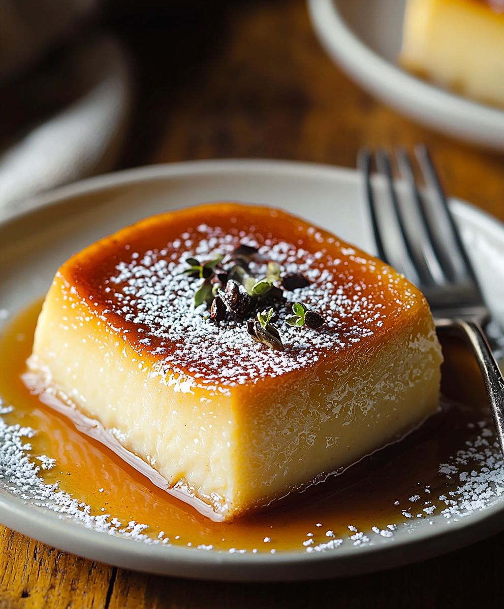 Coconut Flan Antilles