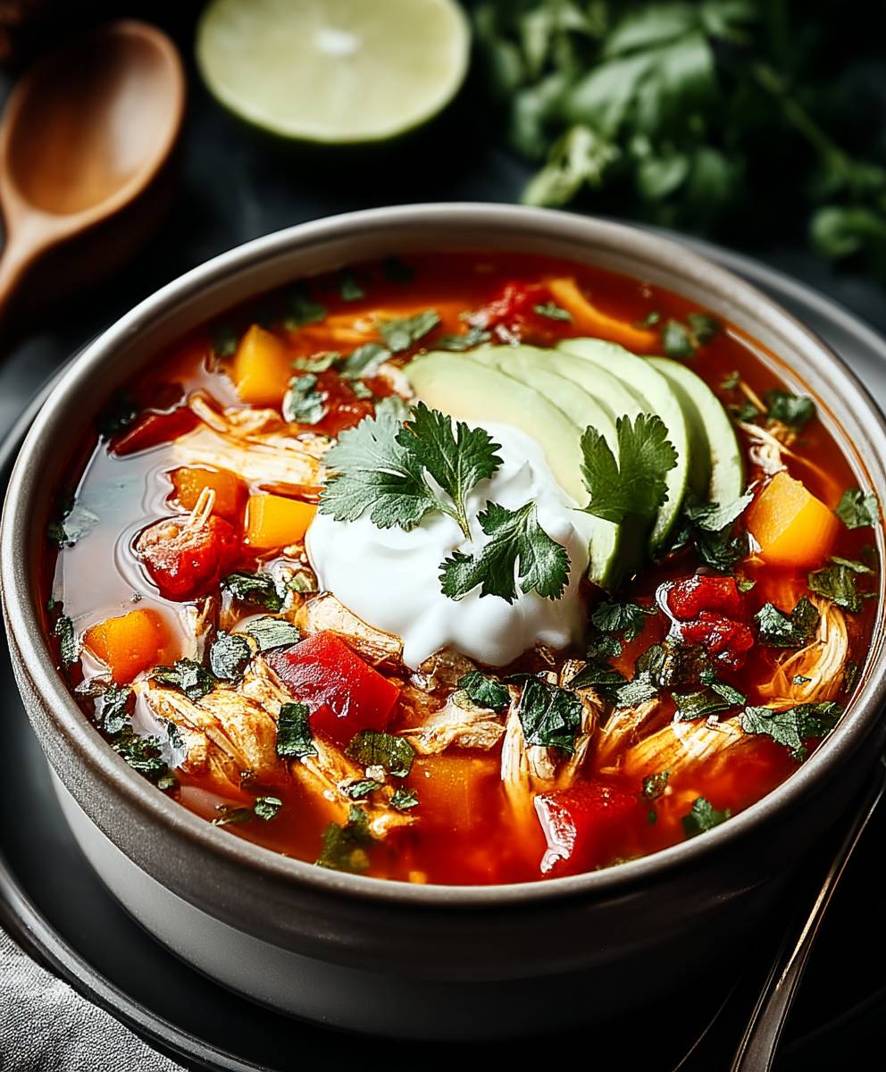 Chicken Tortilla Soup Healthy