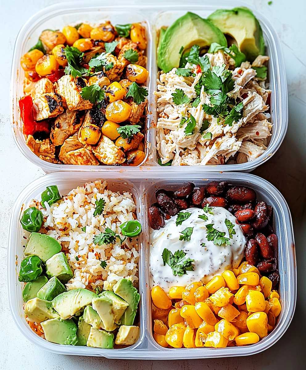 Chicken Burrito Bowls