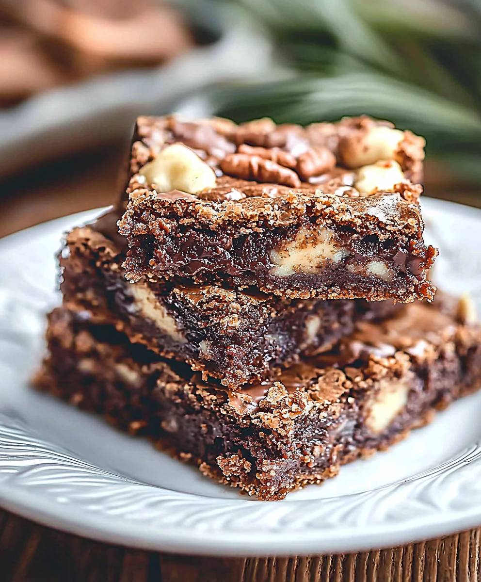German Chocolate Cookie Bars