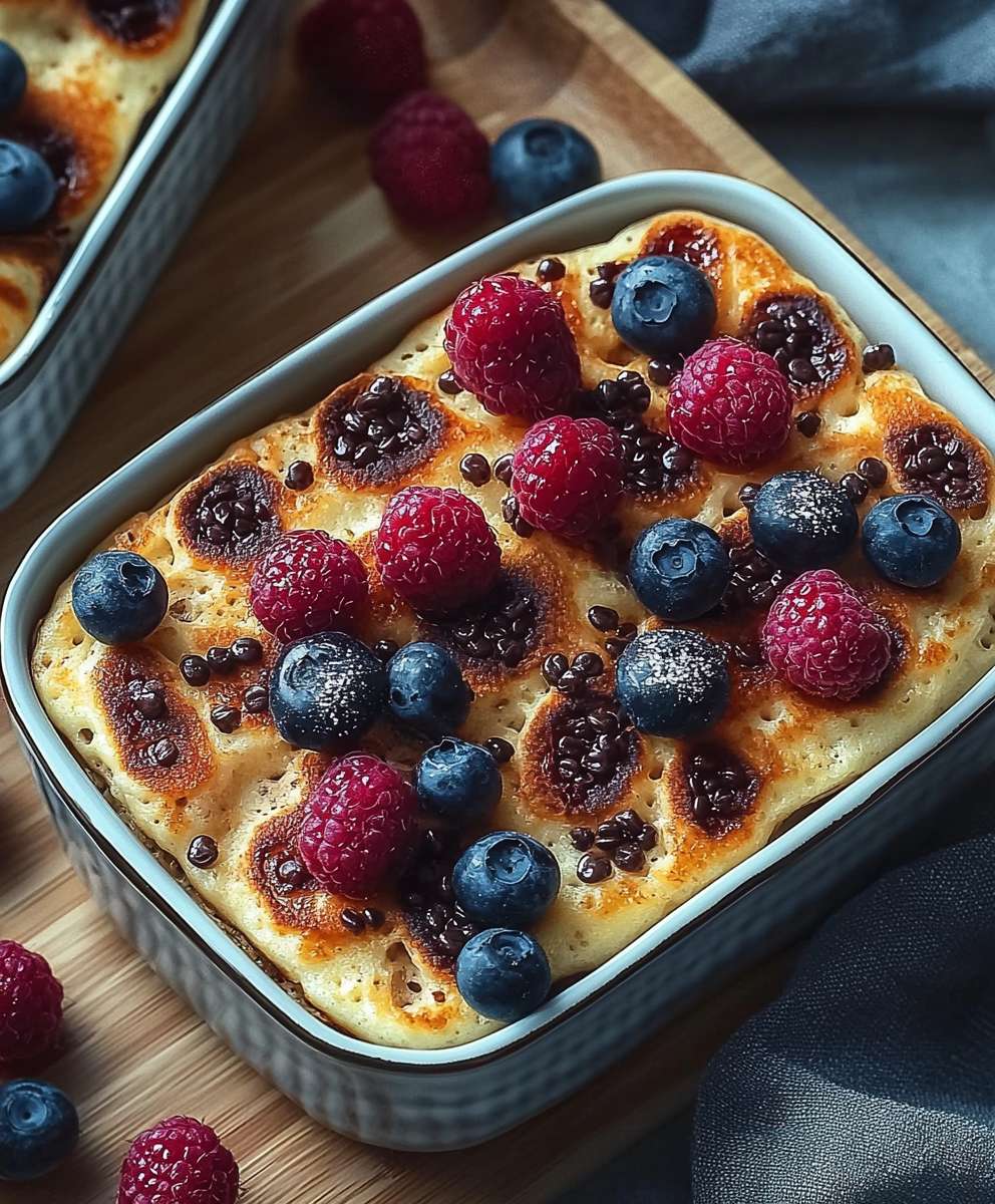 High Protein Pancake Bowl