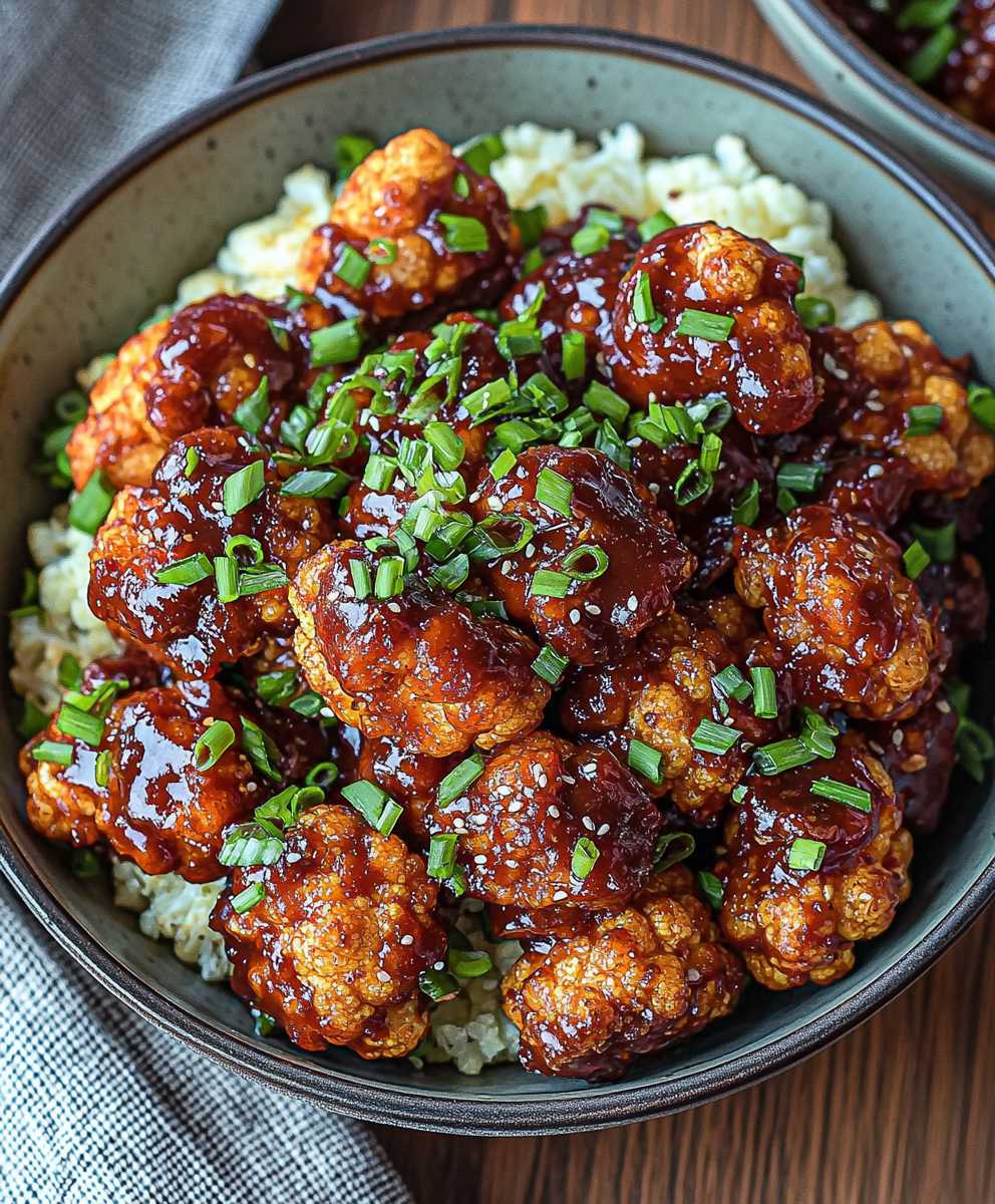 BBQ Cauliflower Bites