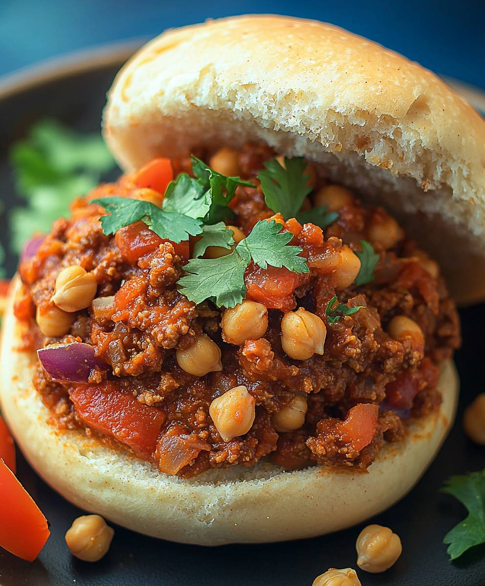 Chickpea Sloppy Joes