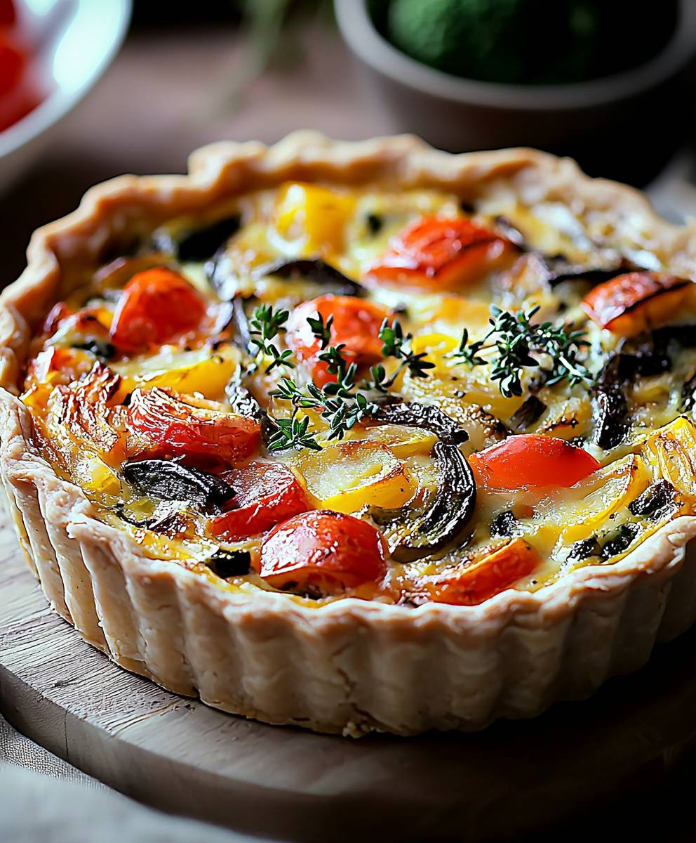 Vegetable Quiche