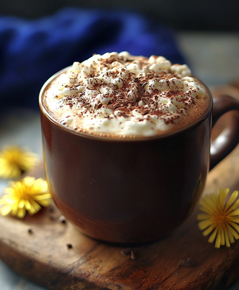 Dandelion hot chocolate