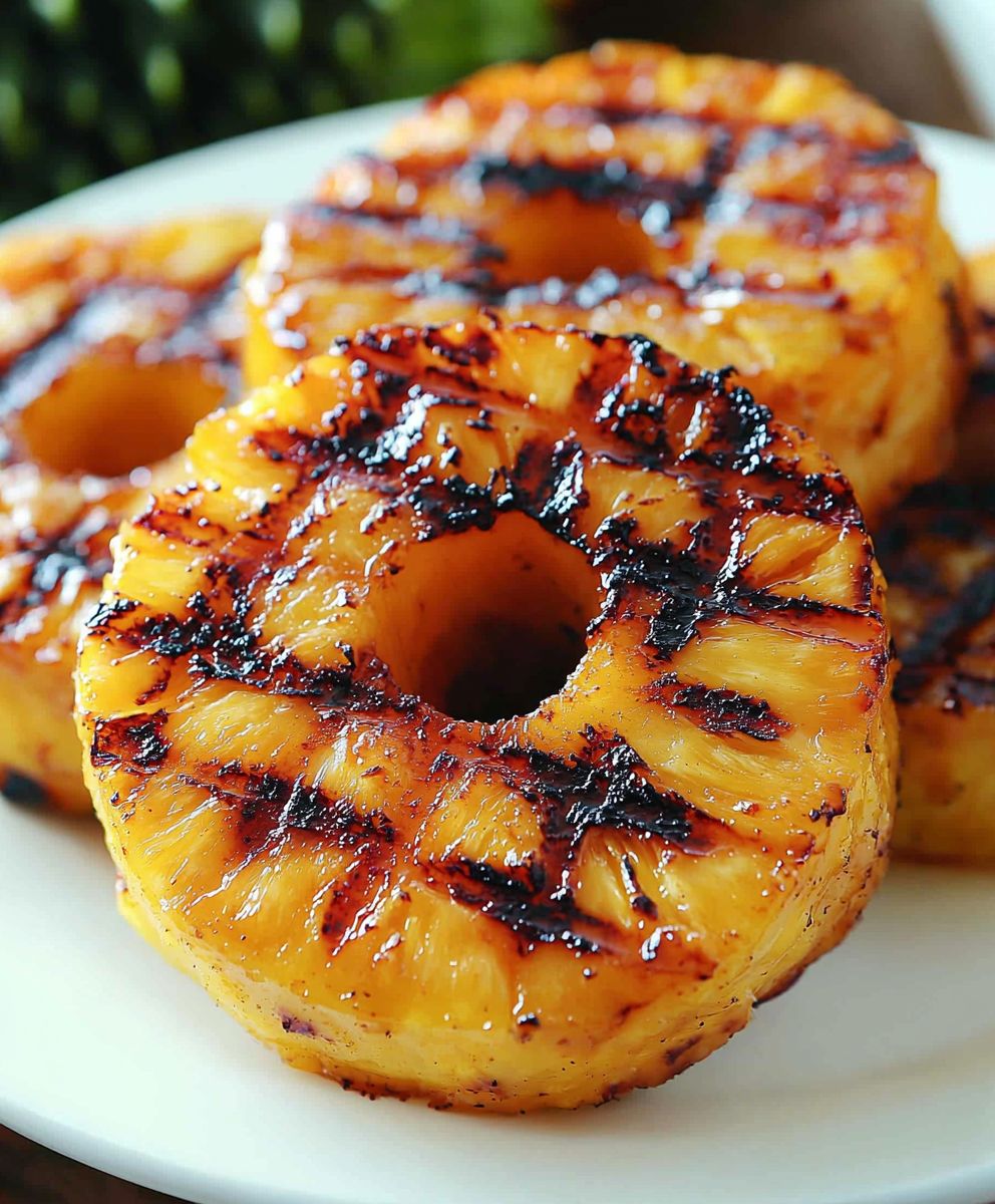 Grilled Brown Sugar Pineapple