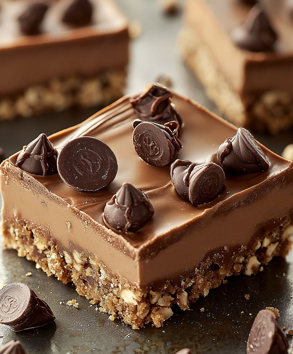 Peanut Butter No Bake Bars