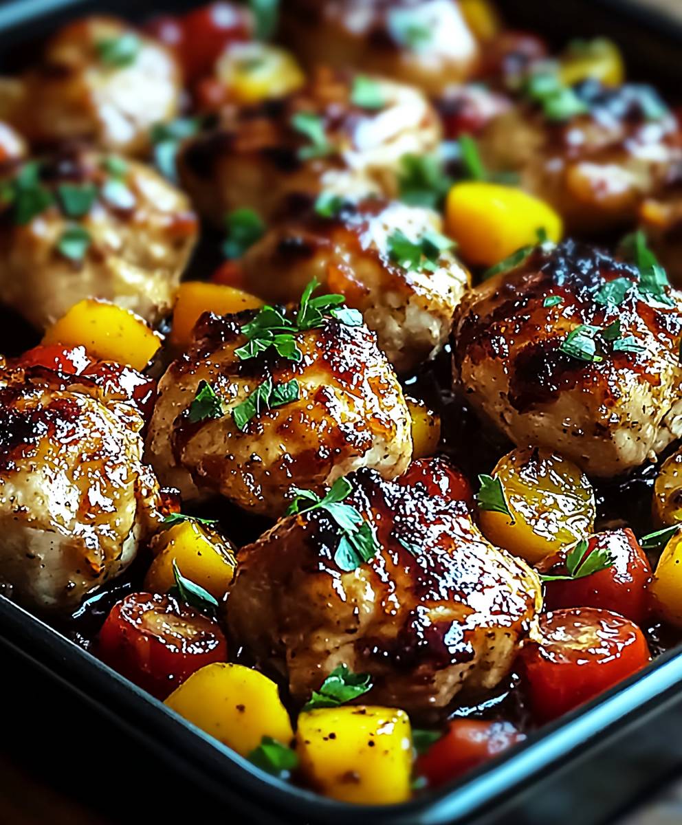 Hawaiian Chicken Sheet Pan