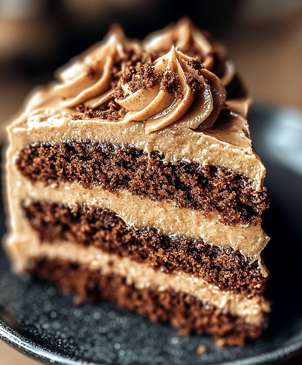 Gingerbread Cake Molasses Frosting