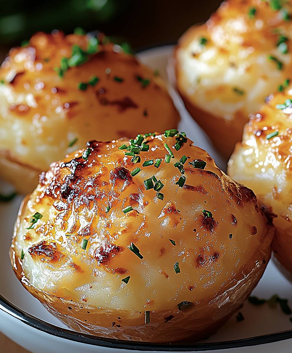 Cheesy Mashed Potato Puffs