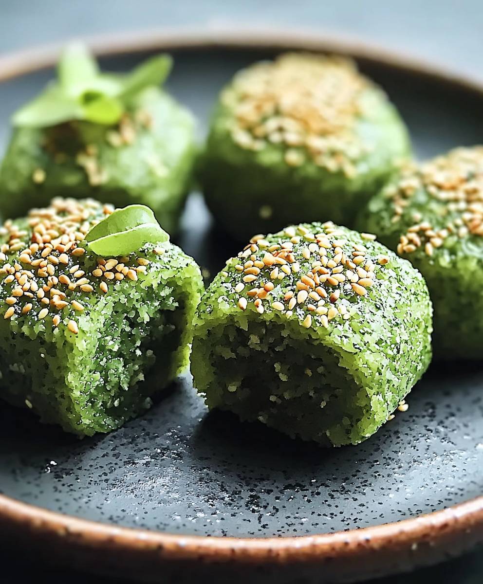 Matcha green tea delicacies
