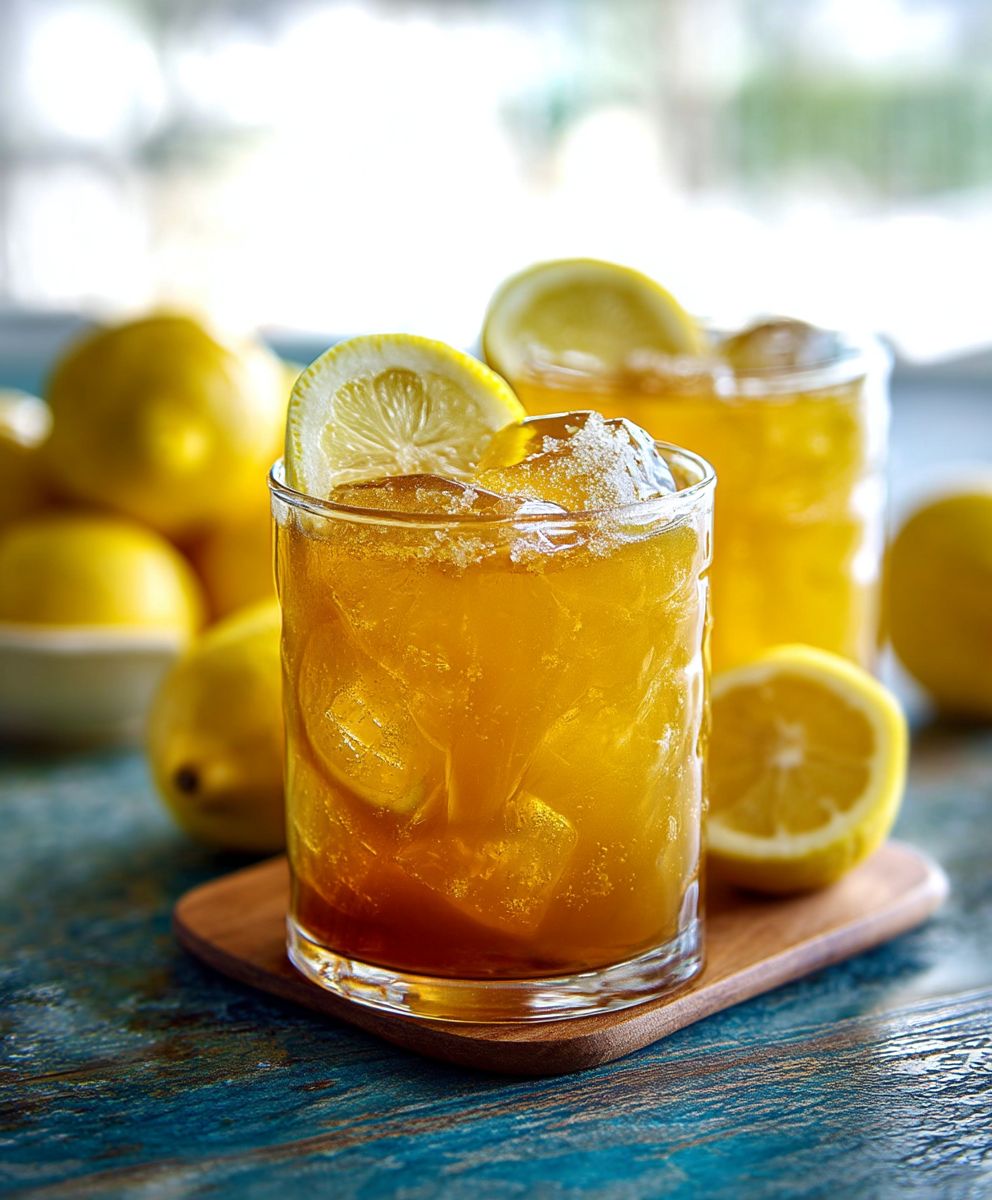 Brown sugar lemonade
