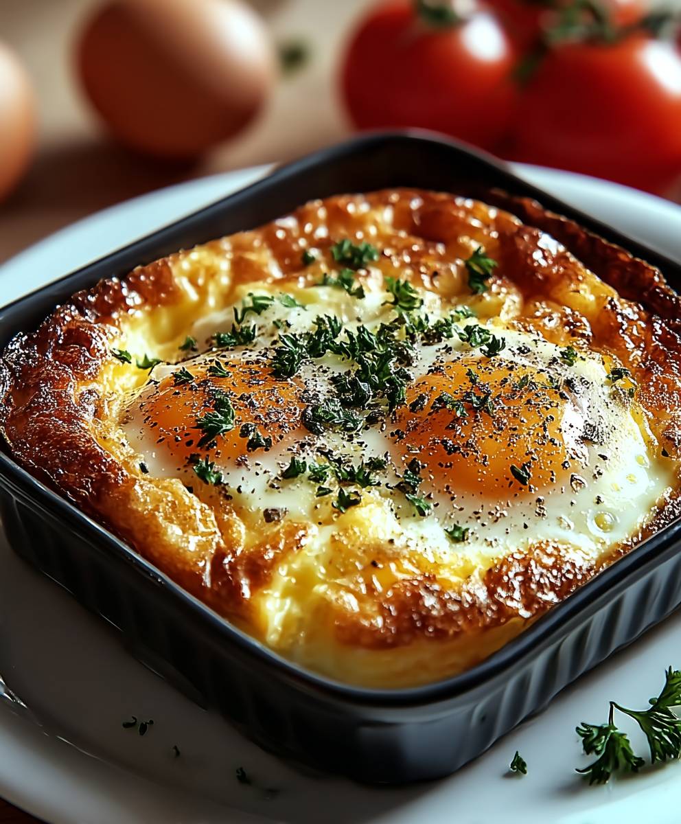 Cheesy Egg Bake