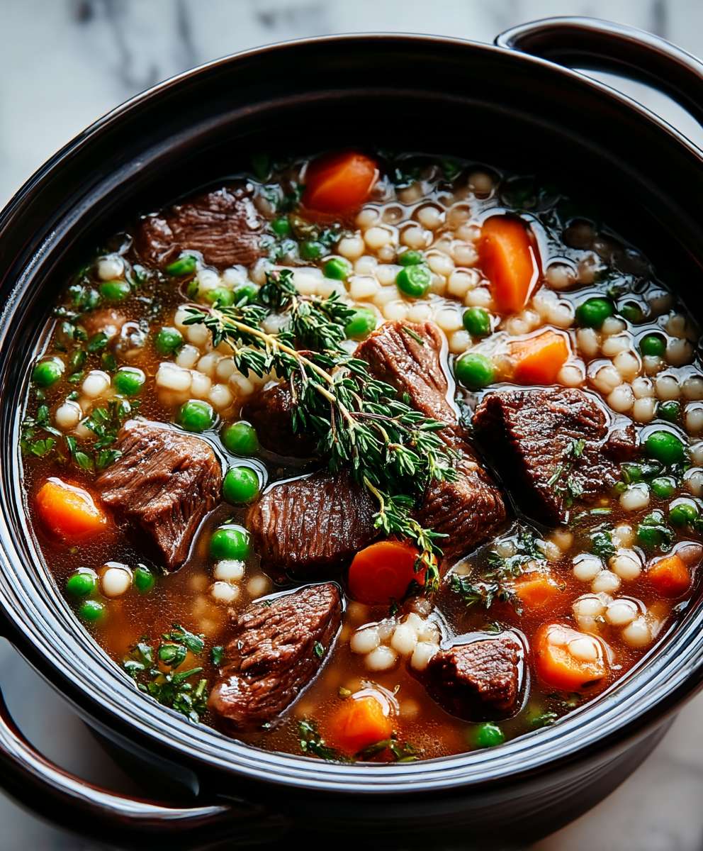 Beef Barley Soup